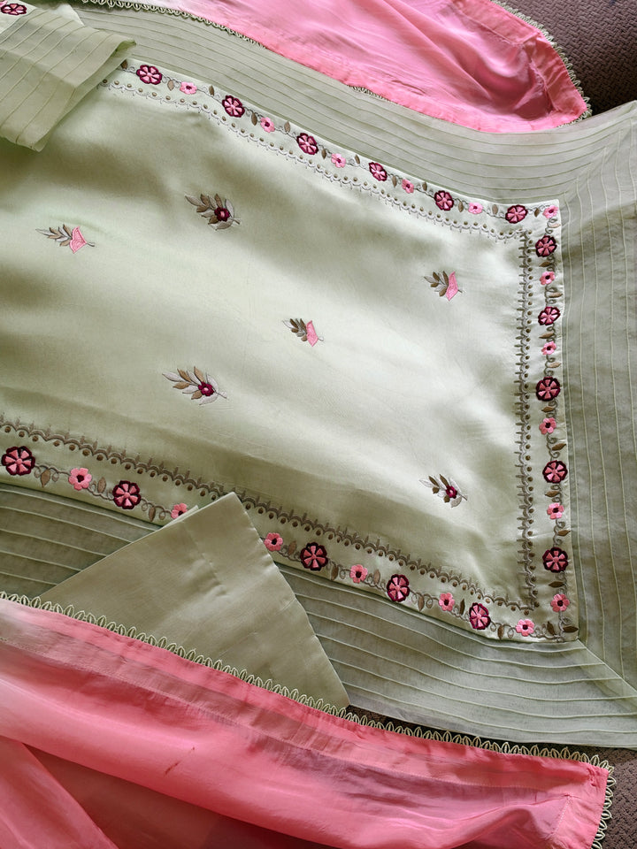 PURE SHEESHA SILK CUSTOM PARTYWEAR SCSF07