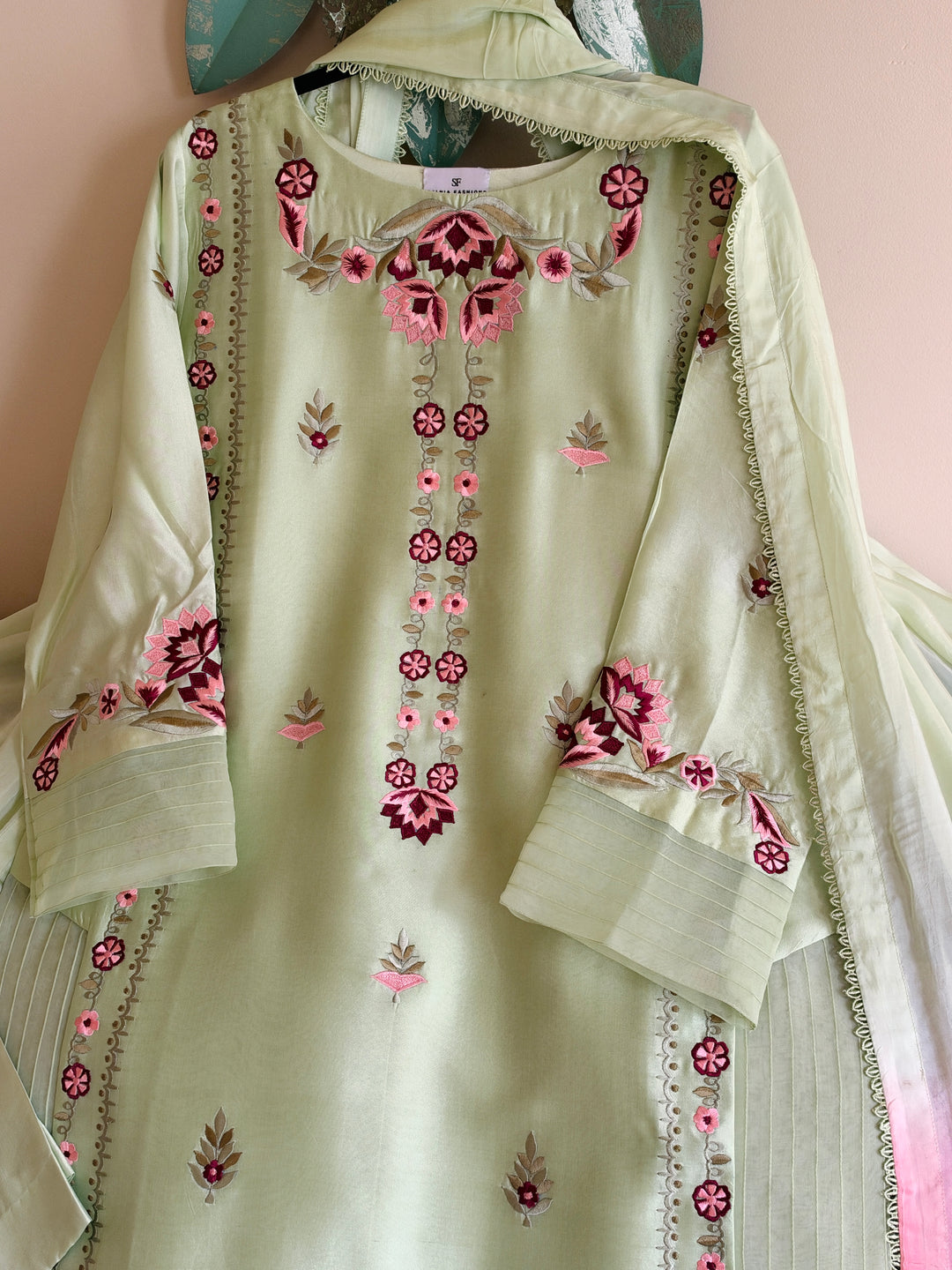 PURE SHEESHA SILK CUSTOM PARTYWEAR SCSF07