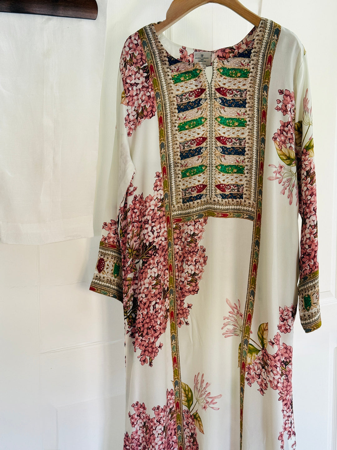 PURE CREPE SILK FUSION KAFTAN SFKF06