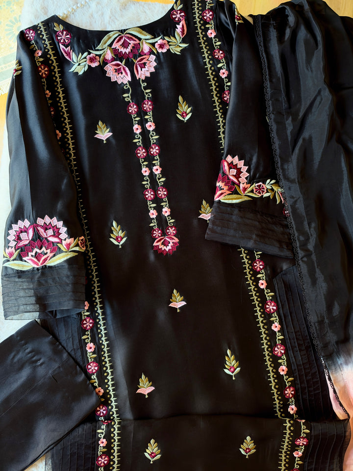 PURE SHEESHA SILK CUSTOM PARTYWEAR SCSF06