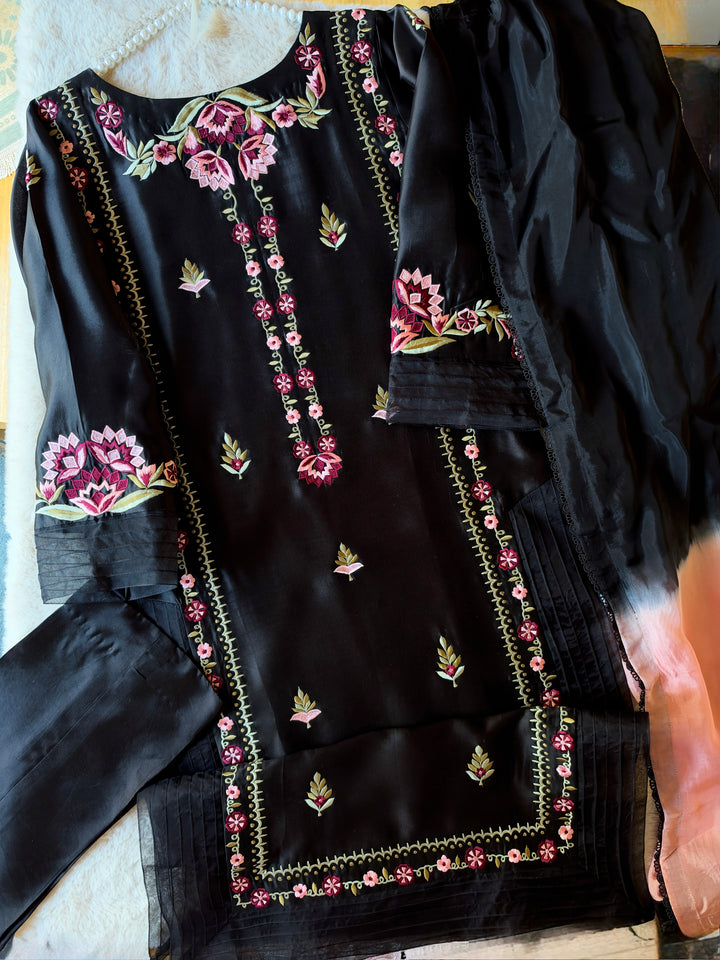 PURE SHEESHA SILK CUSTOM PARTYWEAR SCSF06