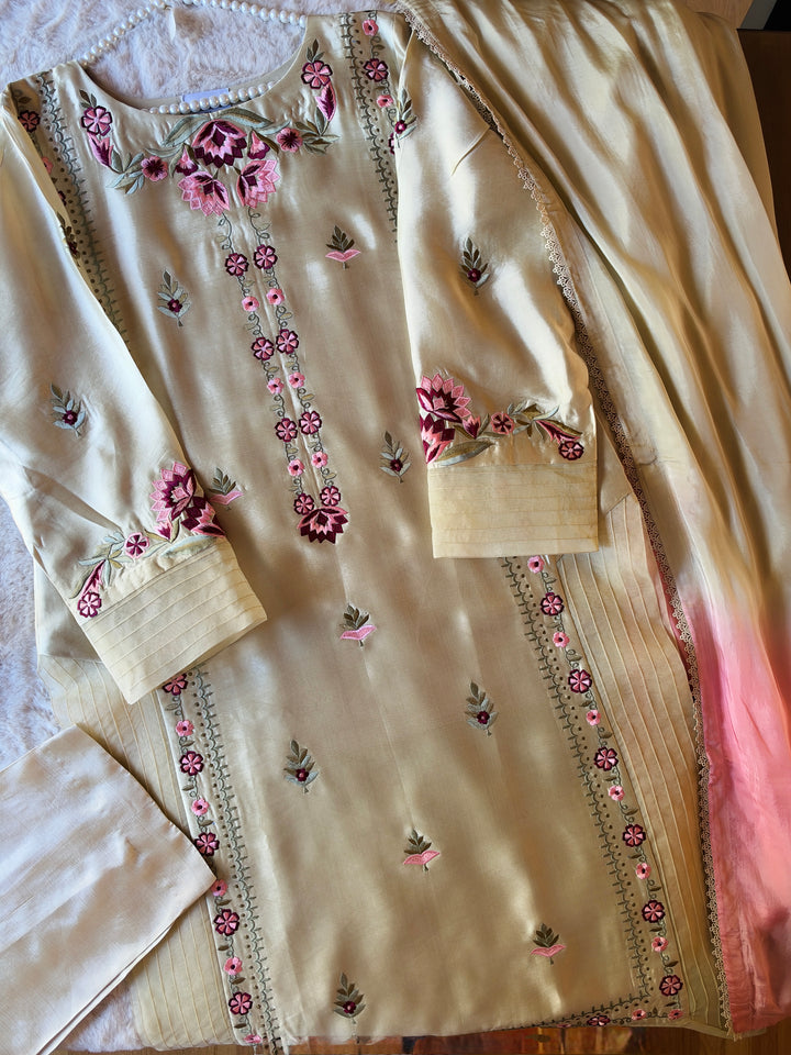 PURE SHEESHA SILK CUSTOM PARTYWEAR SCSF05