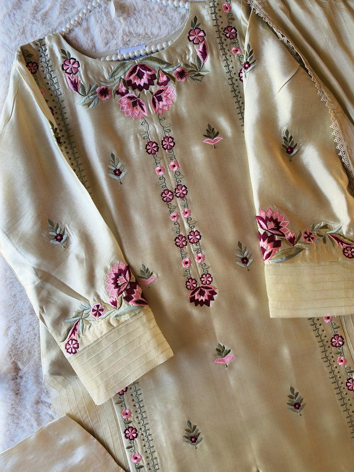PURE SHEESHA SILK CUSTOM PARTYWEAR SCSF05