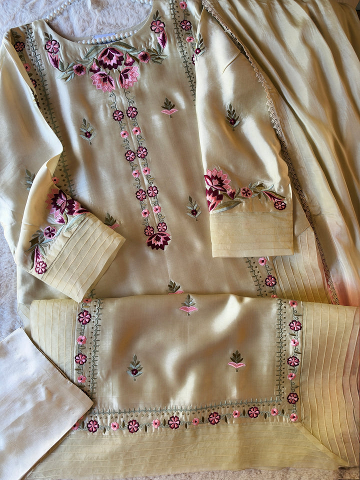 PURE SHEESHA SILK CUSTOM PARTYWEAR SCSF05