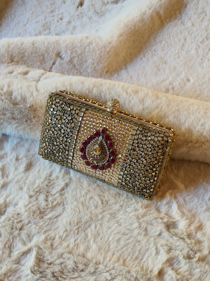 KUNDAN  CLUTCH AMALFI