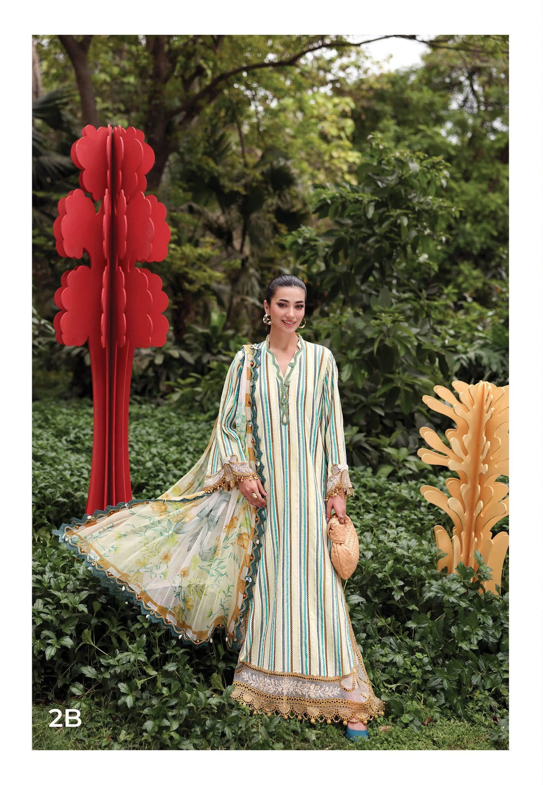 MARIAB MPRINTS LAWN COLLECTION 2B