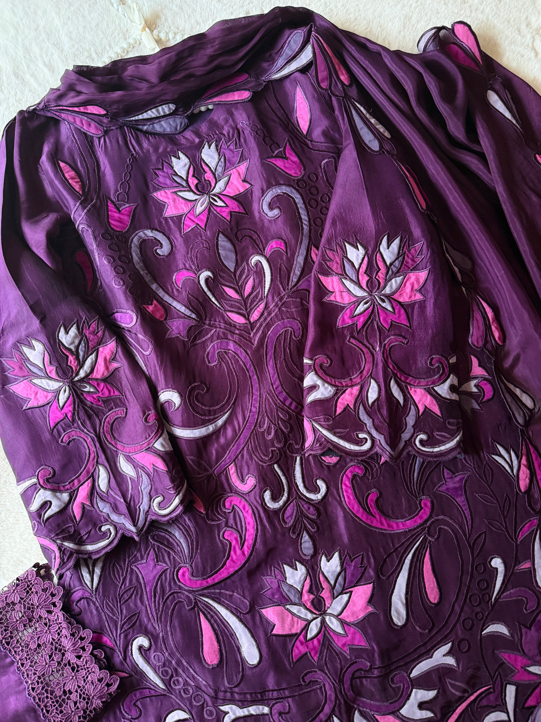 DRAPE DUPATTA EMBROIDERED SKINNY SHALWAR SET DPSF02