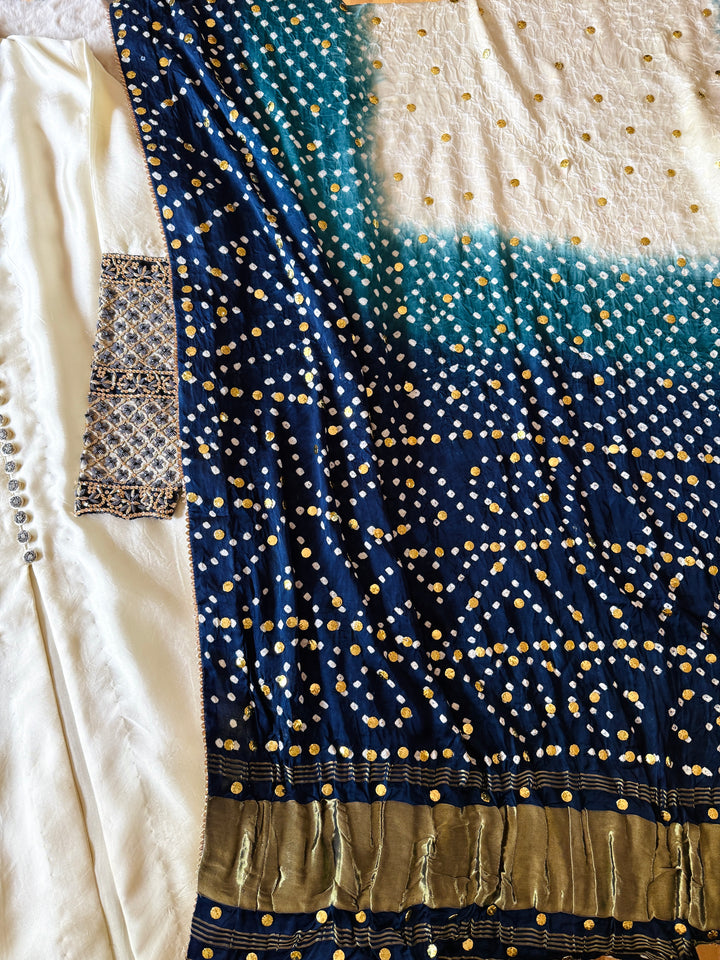 CUSTOM SERIES PURE SILK CHUNRI SUITS CHSF13