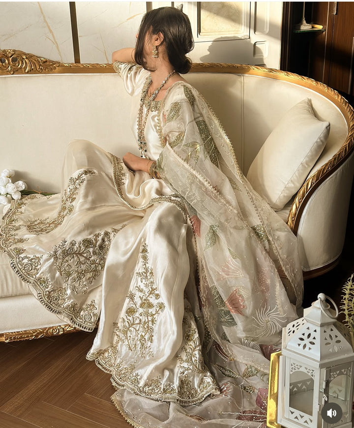 HEAVY PARTYWEAR SHARARA SET SFNQ01