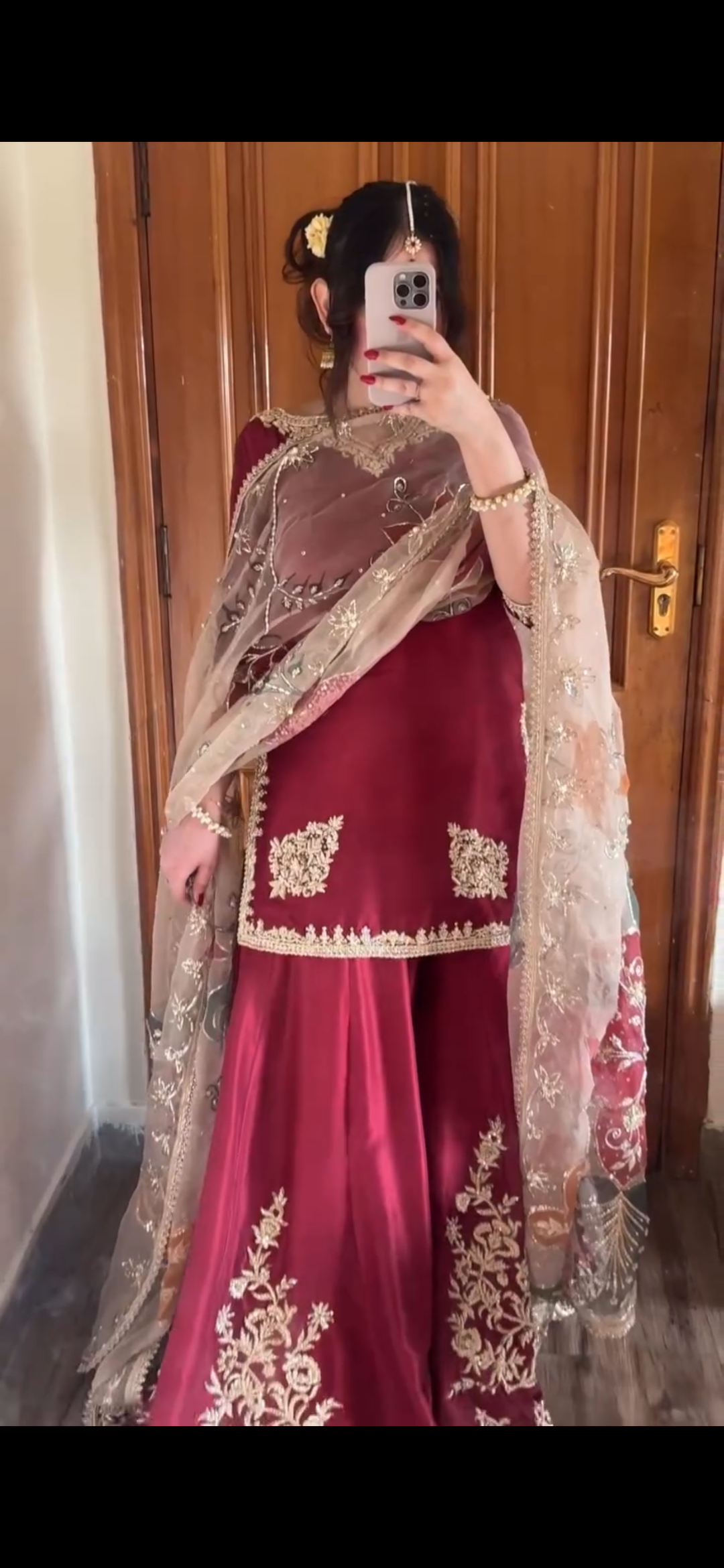 HEAVY PARTYWEAR SHARARA SET SFNQ04