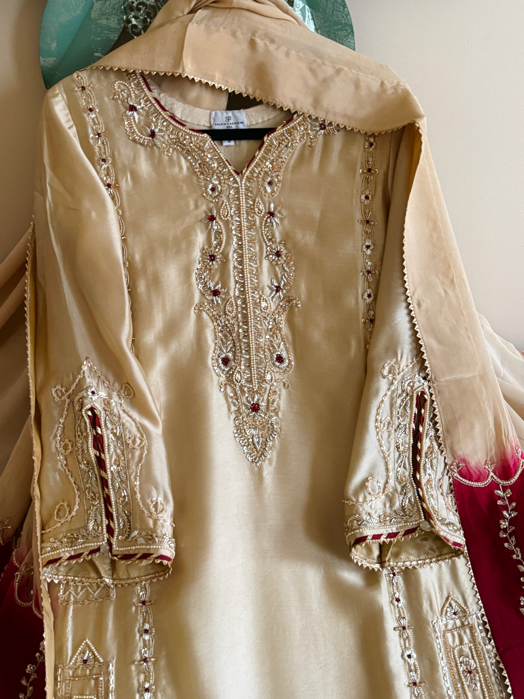 HEAVY PURE SILK CUSTOM PARTYWEAR MUSF10