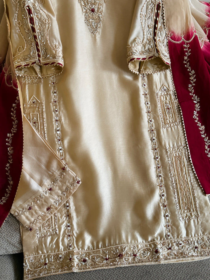 HEAVY PURE SILK CUSTOM PARTYWEAR MUSF10