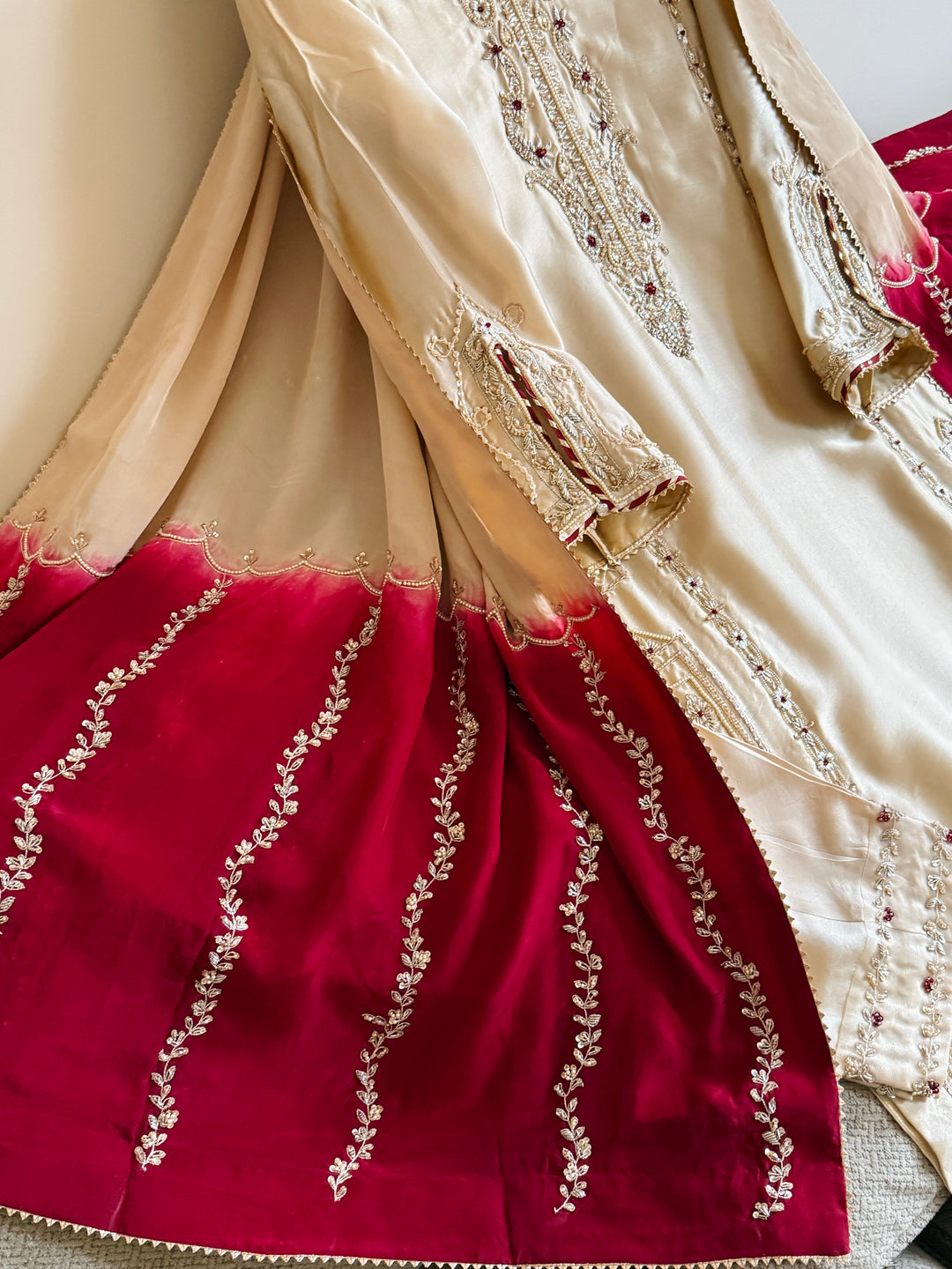 HEAVY PURE SILK CUSTOM PARTYWEAR MUSF10