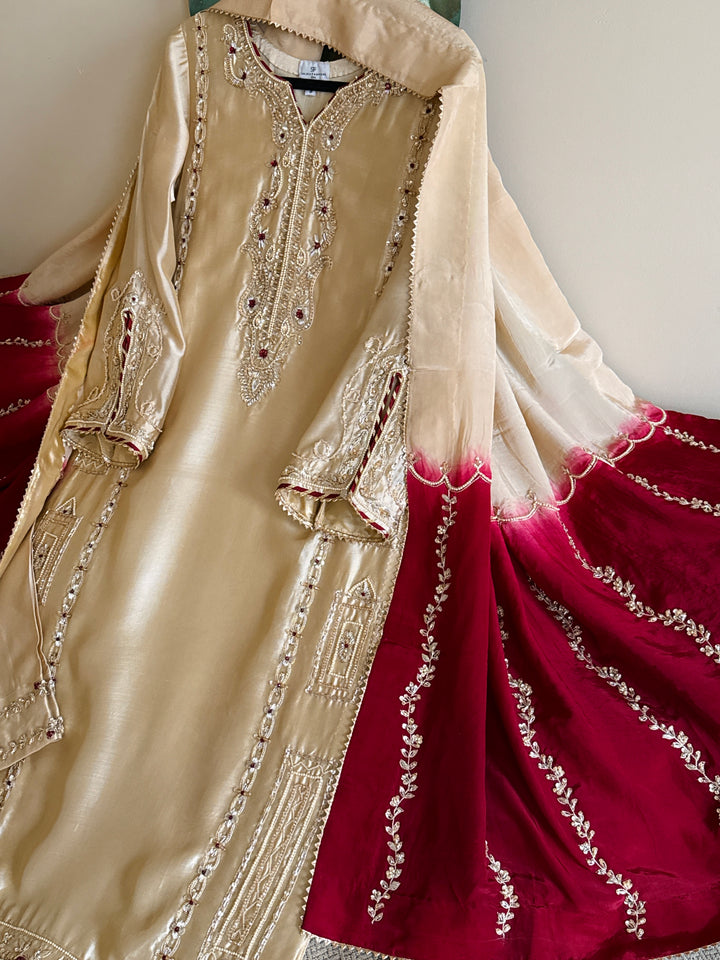 HEAVY PURE SILK CUSTOM PARTYWEAR MUSF10