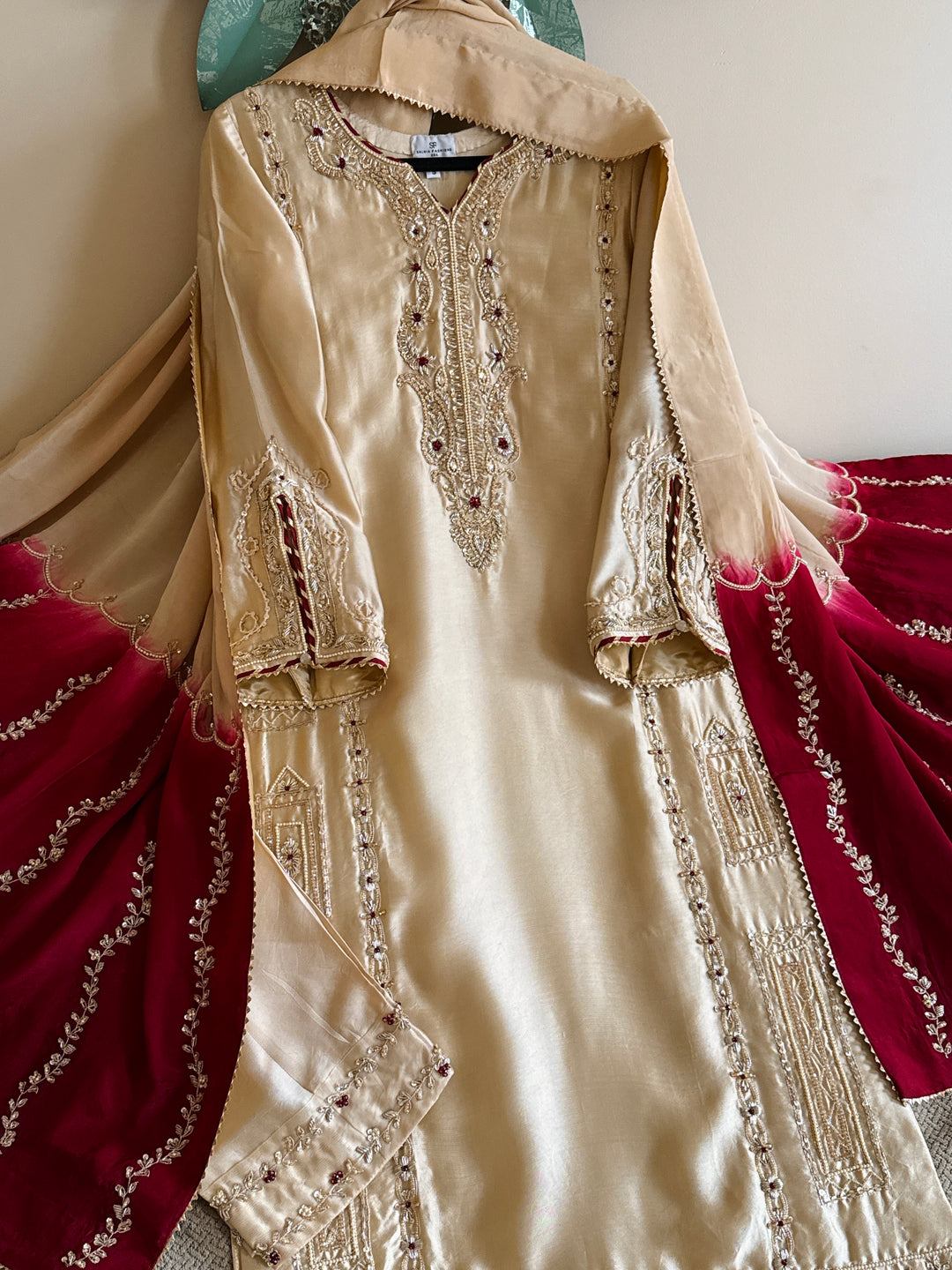 HEAVY PURE SILK CUSTOM PARTYWEAR MUSF10