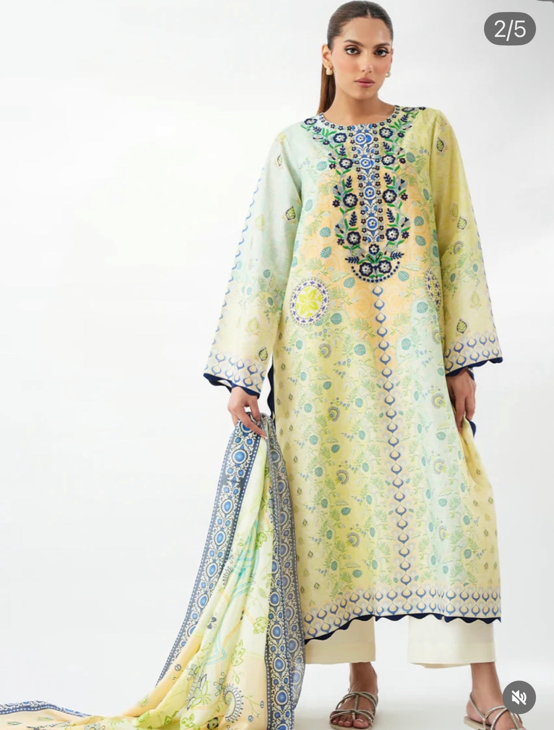 PURE CREPE SILK FUSION KAFTAN SFKF19