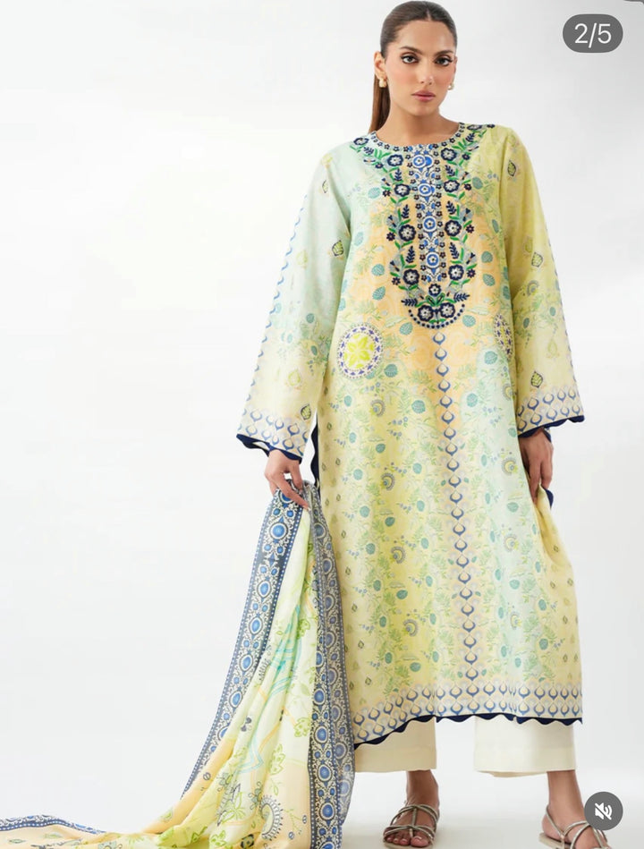 PURE CREPE SILK FUSION KAFTAN SFKF19