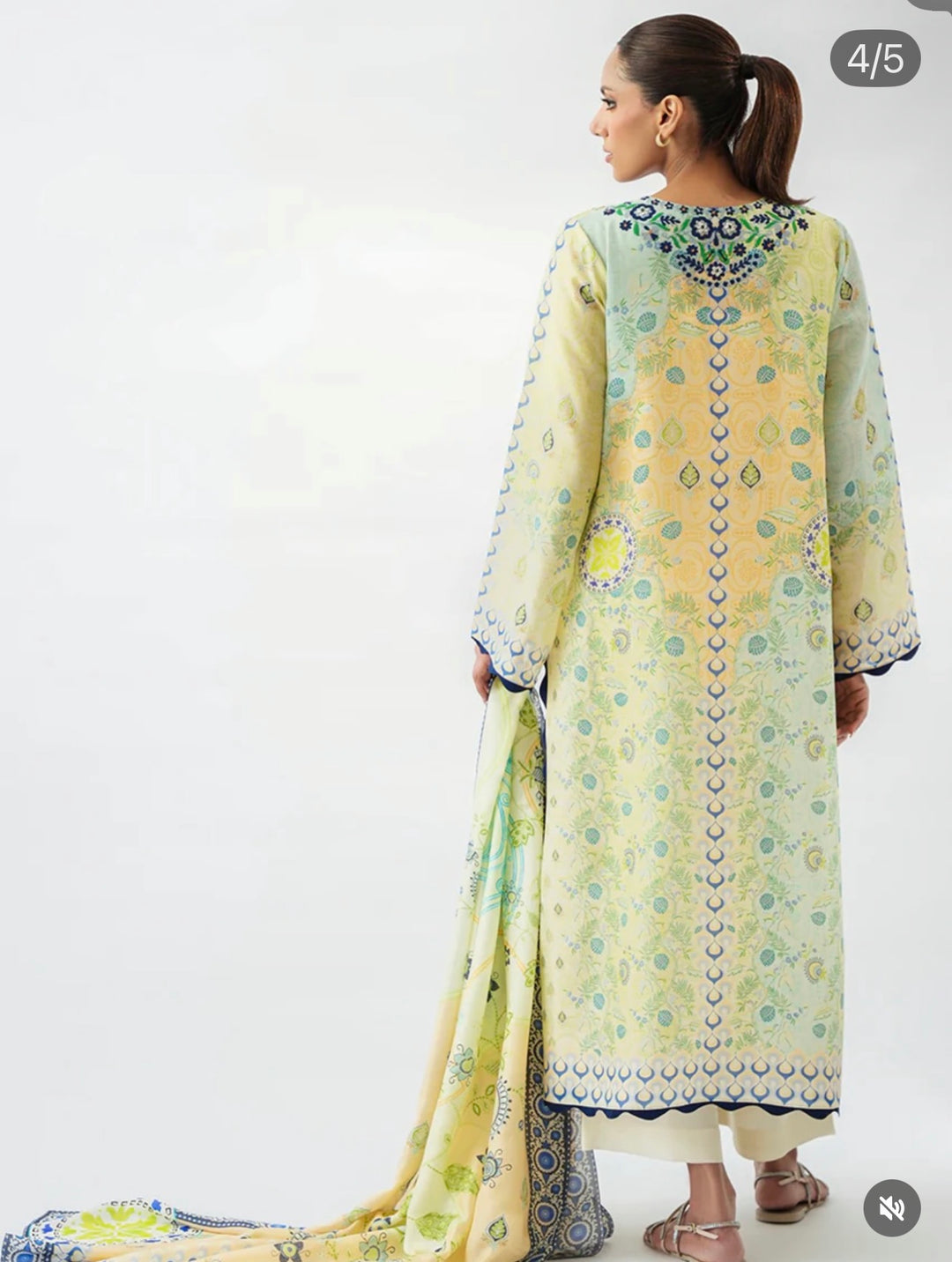 PURE CREPE SILK FUSION KAFTAN SFKF19