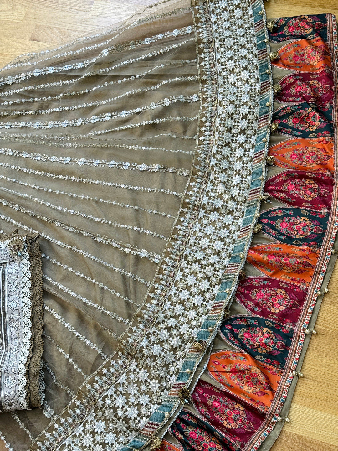 EMBROIDERED PARTYWEAR FROCK ALPW165