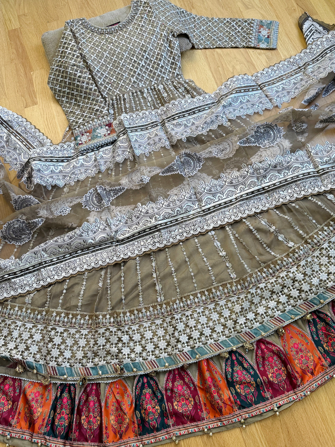 EMBROIDERED PARTYWEAR FROCK ALPW165