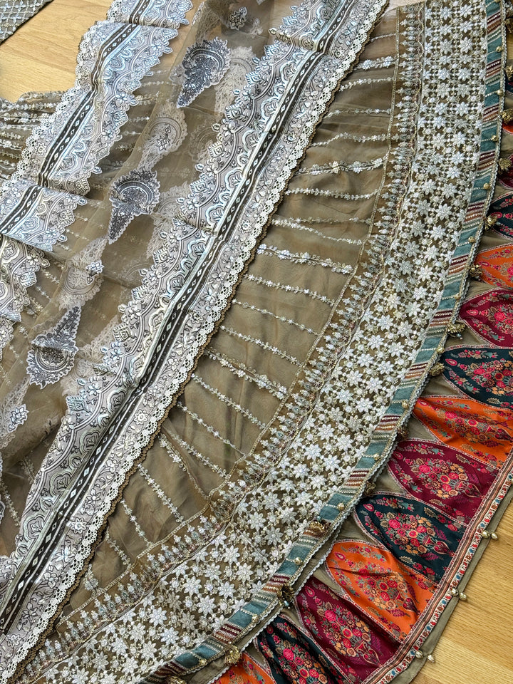EMBROIDERED PARTYWEAR FROCK ALPW165