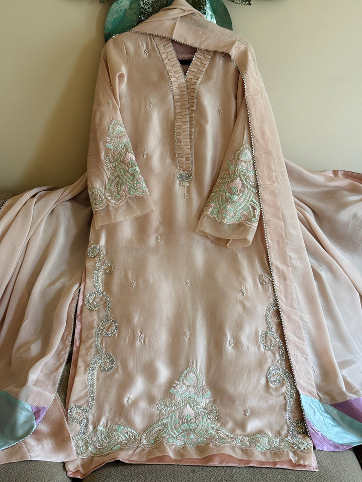 HEAVY PURE SILK CUSTOM PARTYWEAR MUSF10