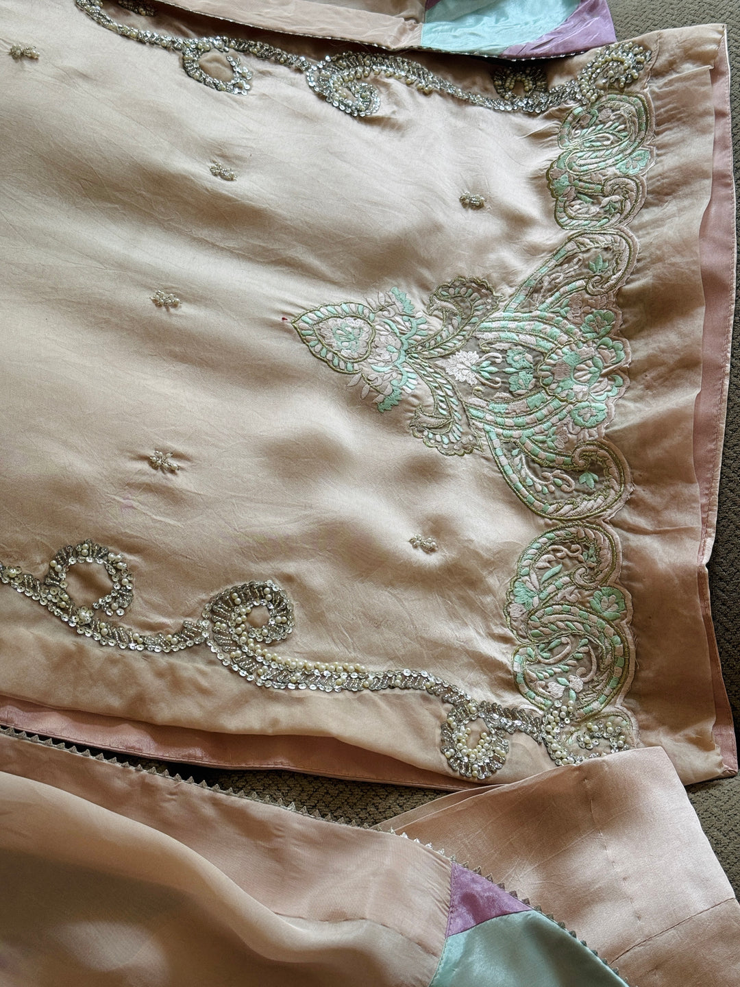 HEAVY PURE SILK CUSTOM PARTYWEAR MUSF10
