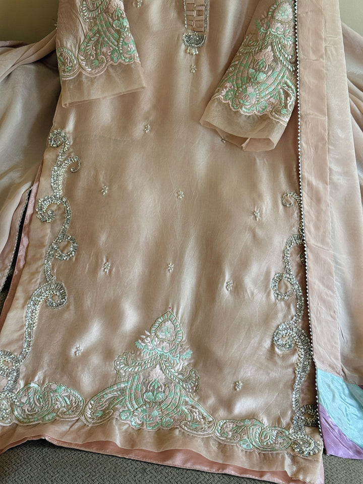HEAVY PURE SILK CUSTOM PARTYWEAR MUSF10
