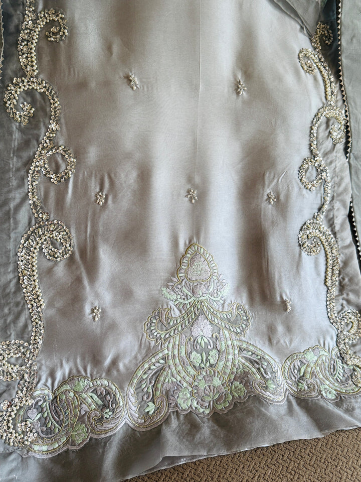 HEAVY PURE SILK CUSTOM PARTYWEAR MUSF11
