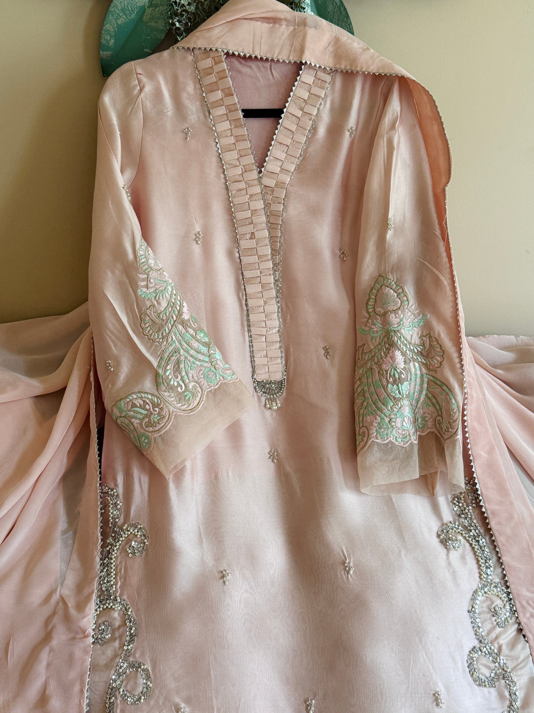 HEAVY PURE SILK CUSTOM PARTYWEAR MUSF12