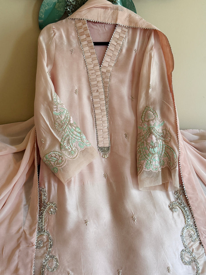 HEAVY PURE SILK CUSTOM PARTYWEAR MUSF12