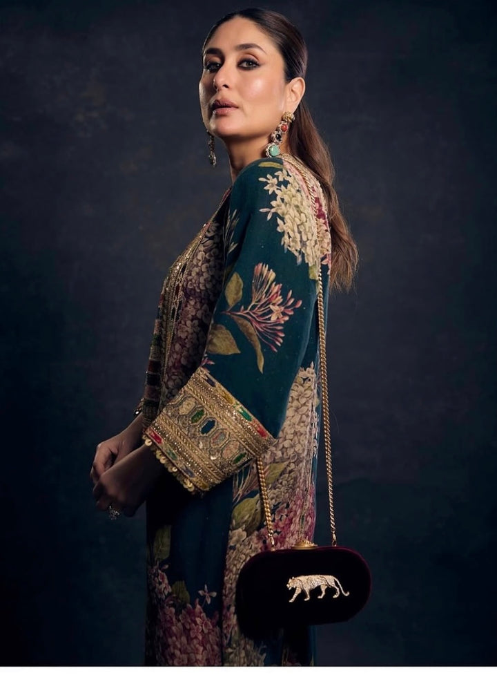 PURE CREPE SILK FUSION KAFTAN SFKF02