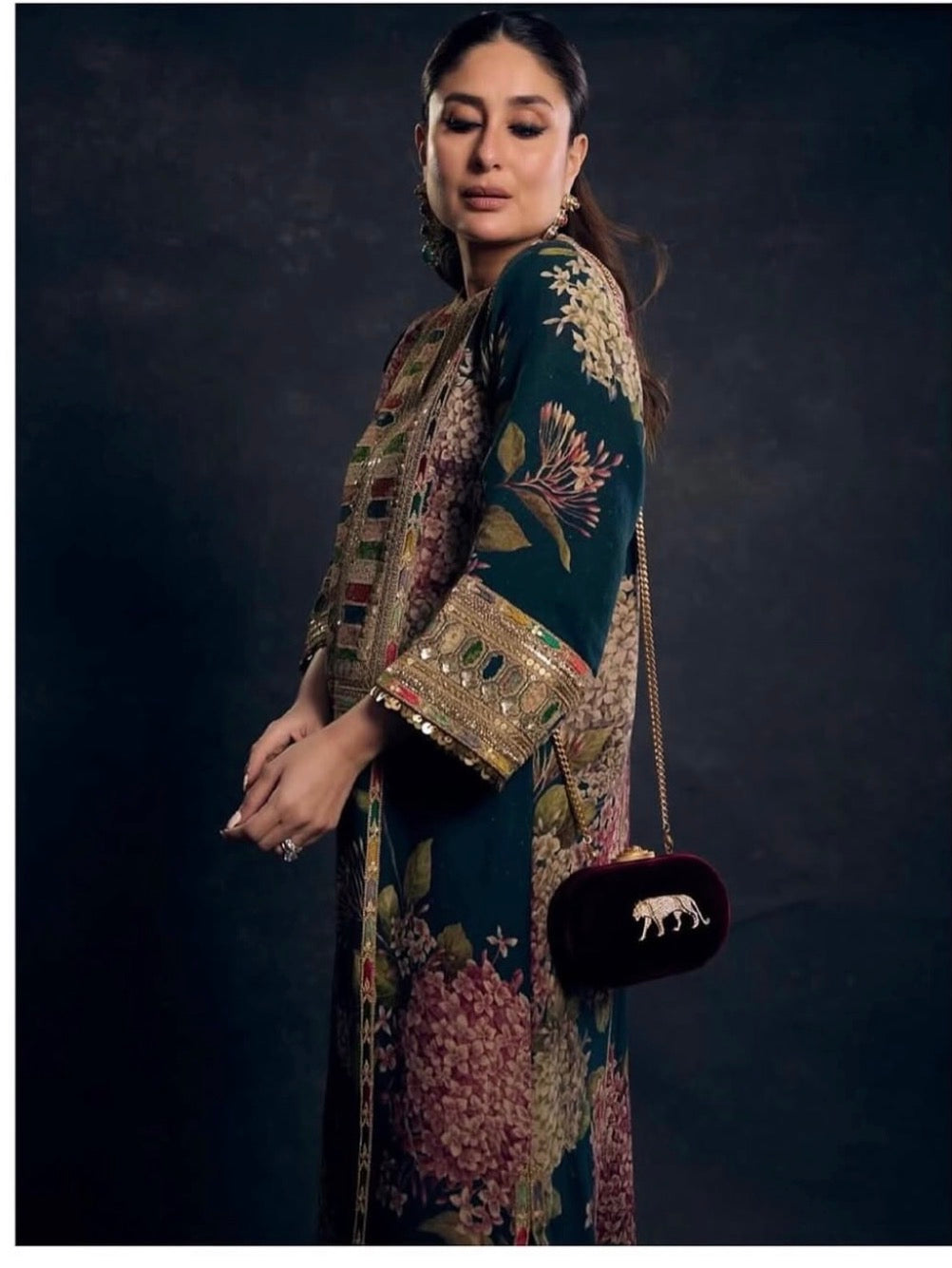 PURE CREPE SILK FUSION KAFTAN SFKF02