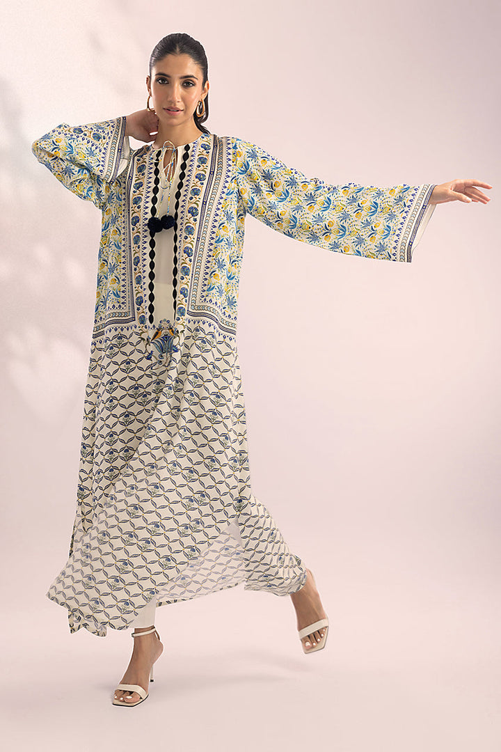 PURE CREPE SILK FUSION KAFTAN SFKF13