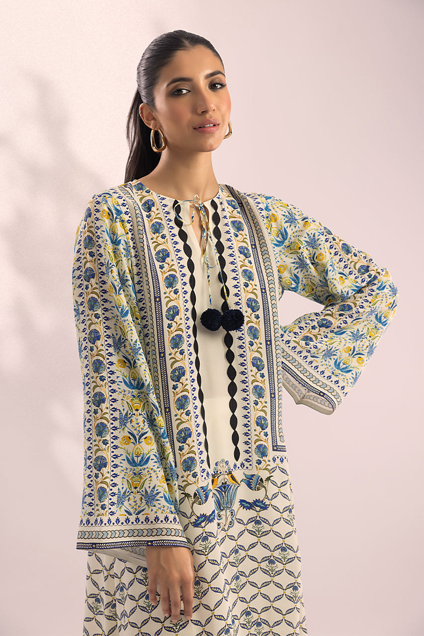 PURE CREPE SILK FUSION KAFTAN SFKF13