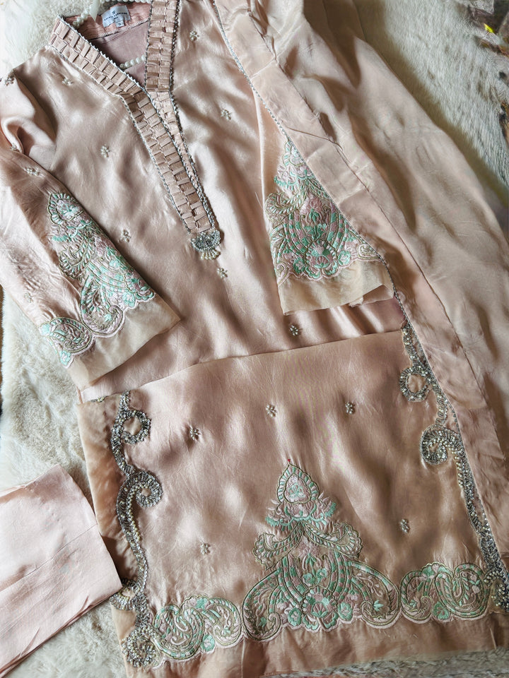 HEAVY PURE SILK CUSTOM PARTYWEAR MUSF10