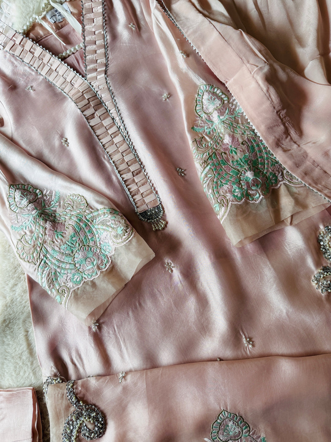 HEAVY PURE SILK CUSTOM PARTYWEAR MUSF12