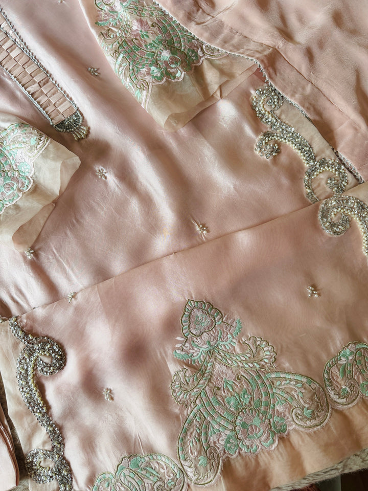 HEAVY PURE SILK CUSTOM PARTYWEAR MUSF12