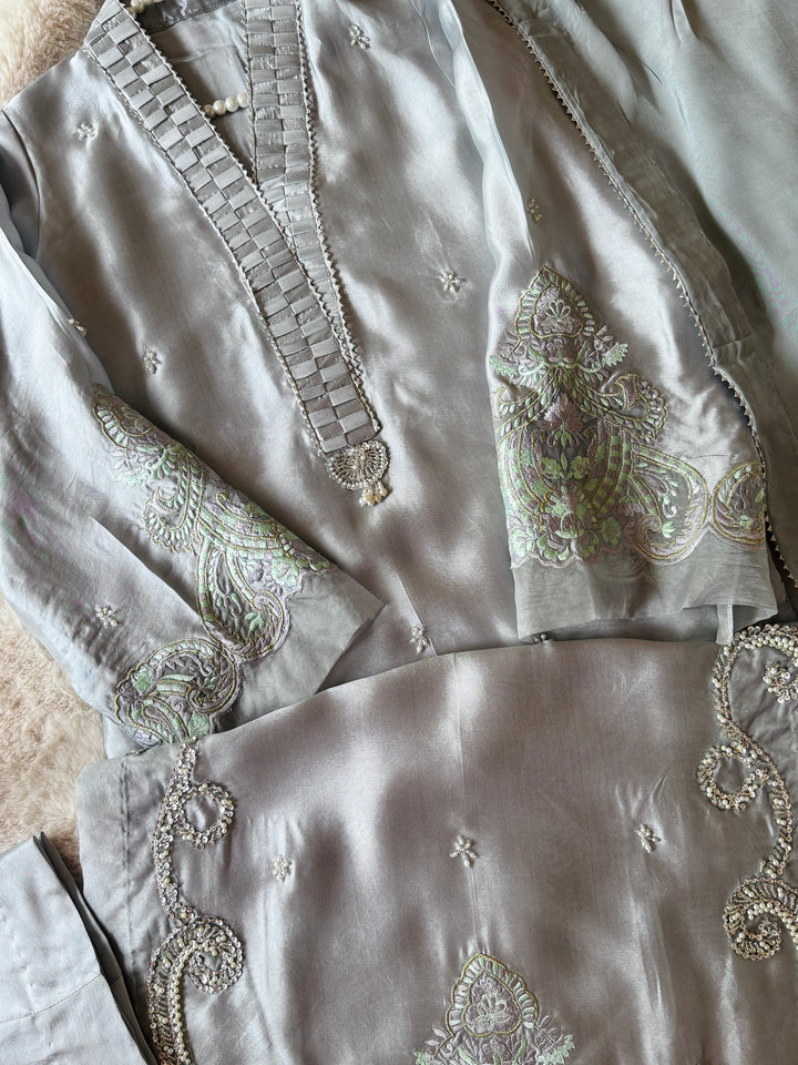 HEAVY PURE SILK CUSTOM PARTYWEAR MUSF11