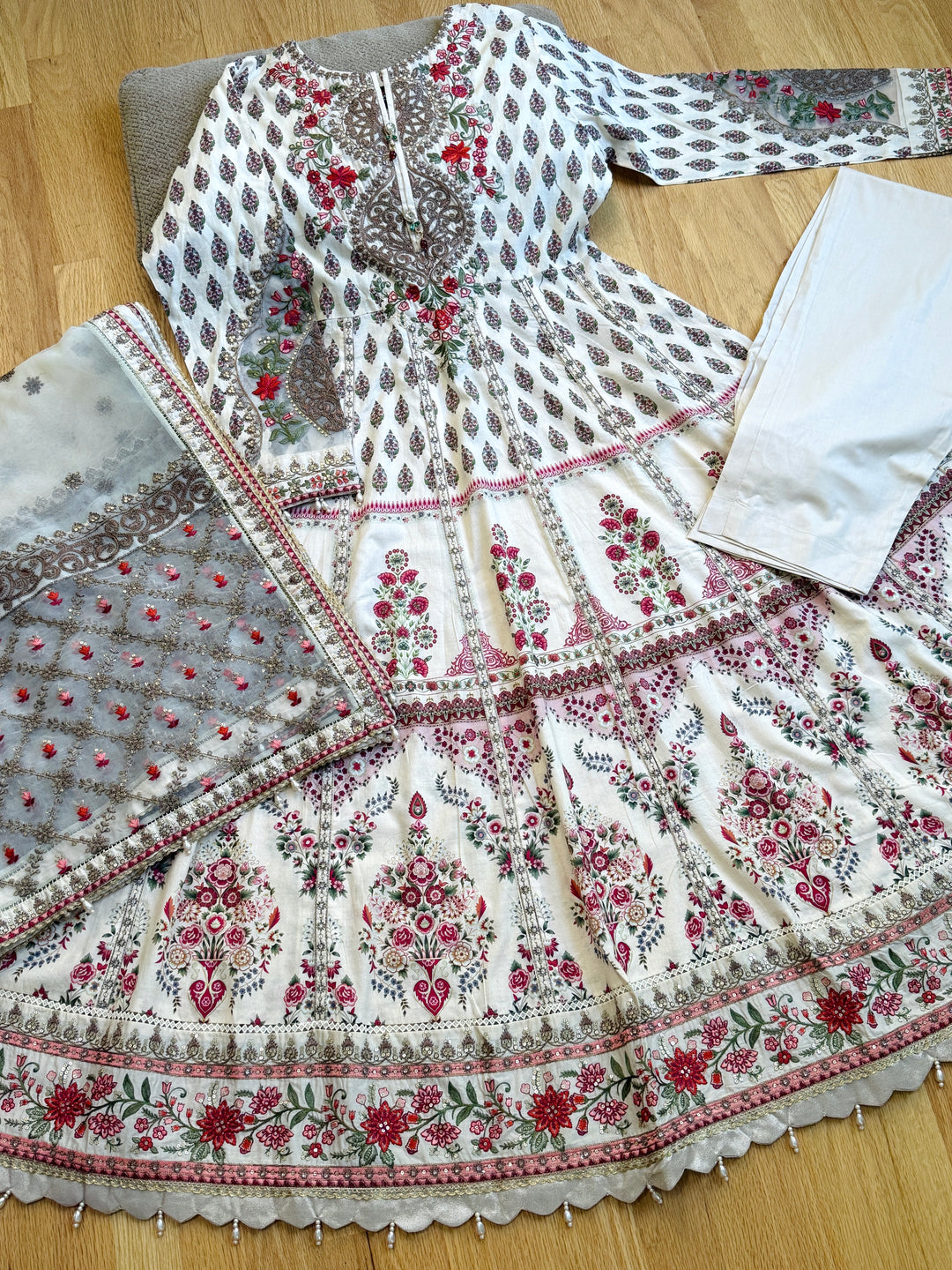 EMBROIDERED PARTYWEAR FROCK ALPW151