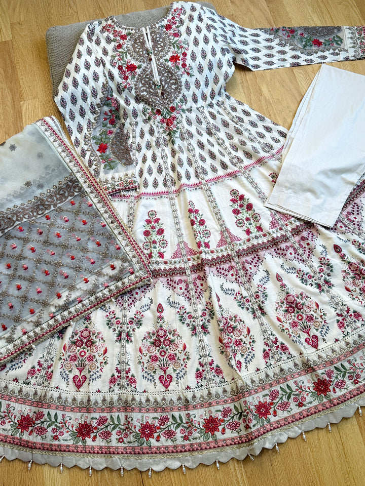 EMBROIDERED PARTYWEAR FROCK ALPW151