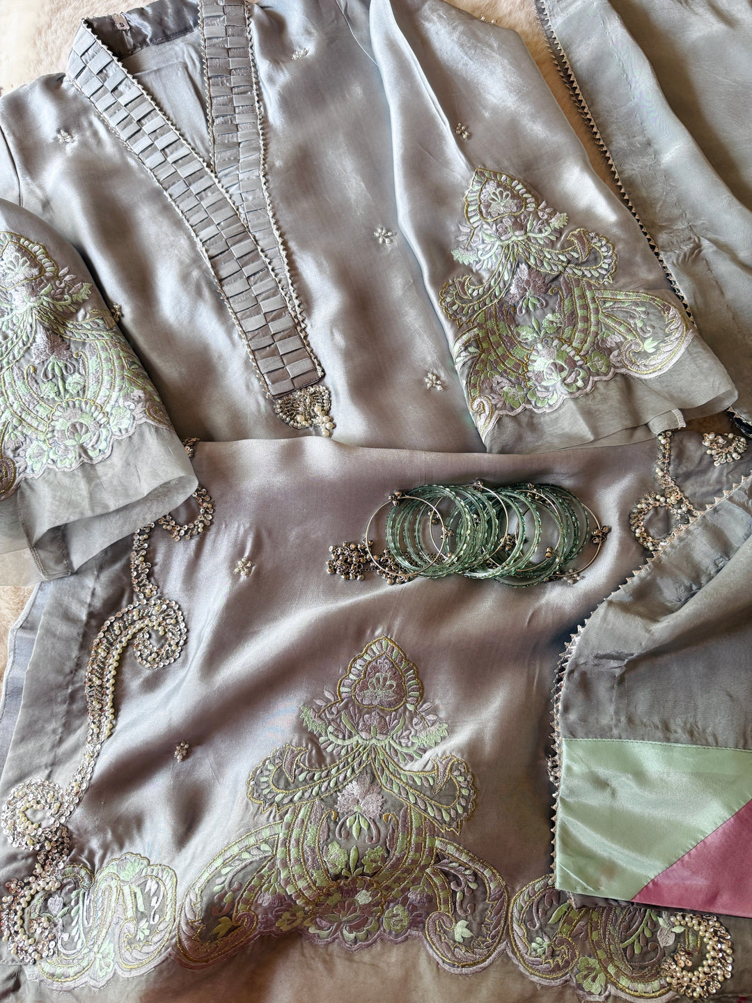 HEAVY PURE SILK CUSTOM PARTYWEAR MUSF11