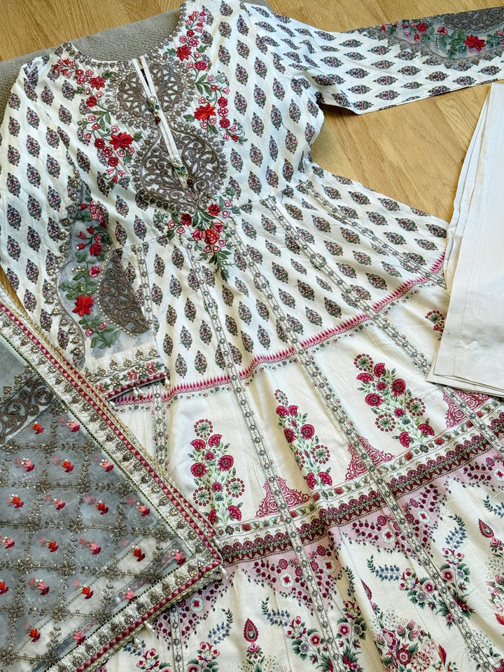 EMBROIDERED PARTYWEAR FROCK ALPW151