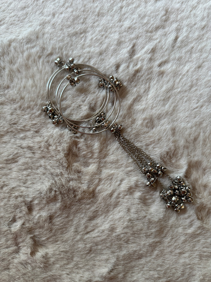 KASHMIRI GUNGROO BANGLES SILVER KSBG01