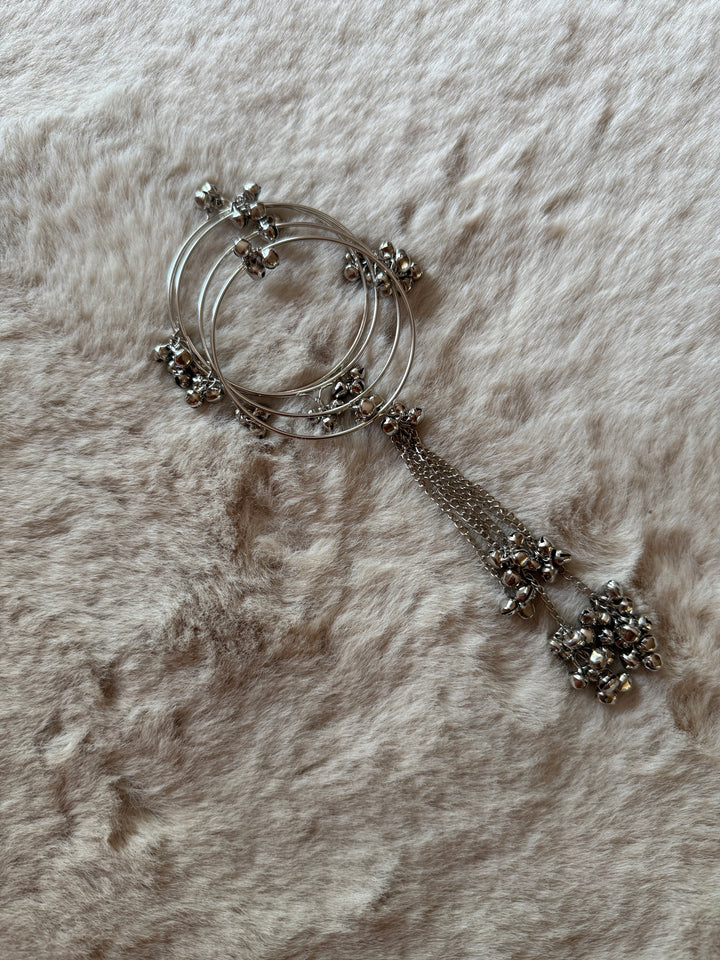 KASHMIRI GUNGROO BANGLES SILVER KSBG01