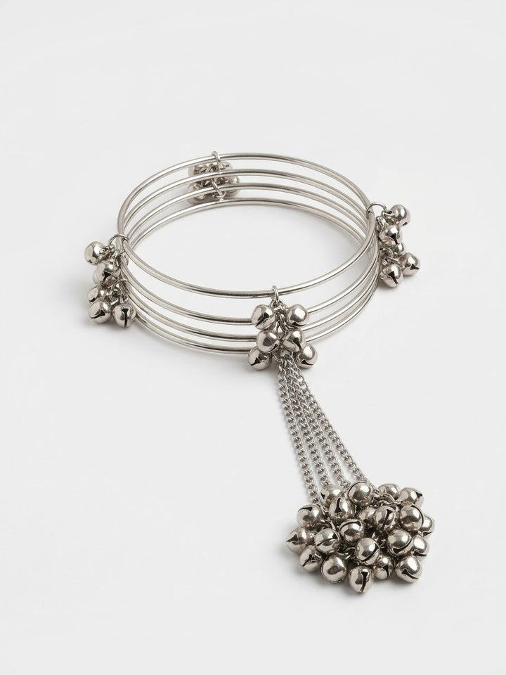 KASHMIRI GUNGROO BANGLES SILVER KSBG01