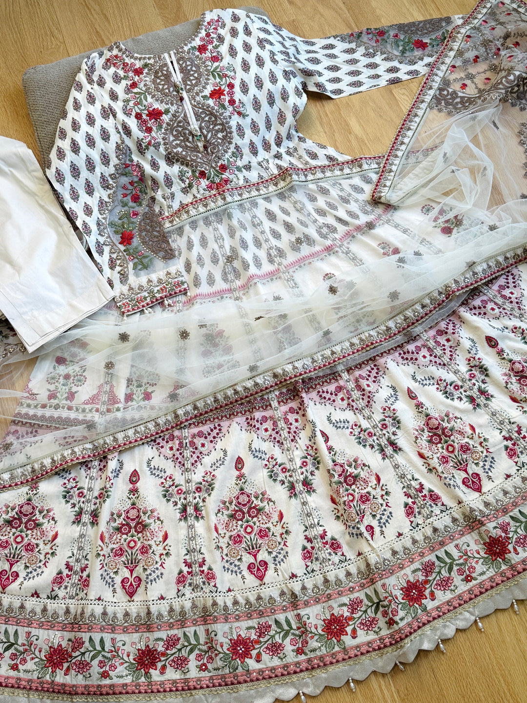 EMBROIDERED PARTYWEAR FROCK ALPW151