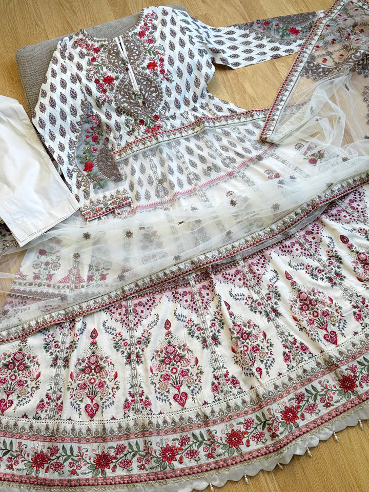 EMBROIDERED PARTYWEAR FROCK ALPW151