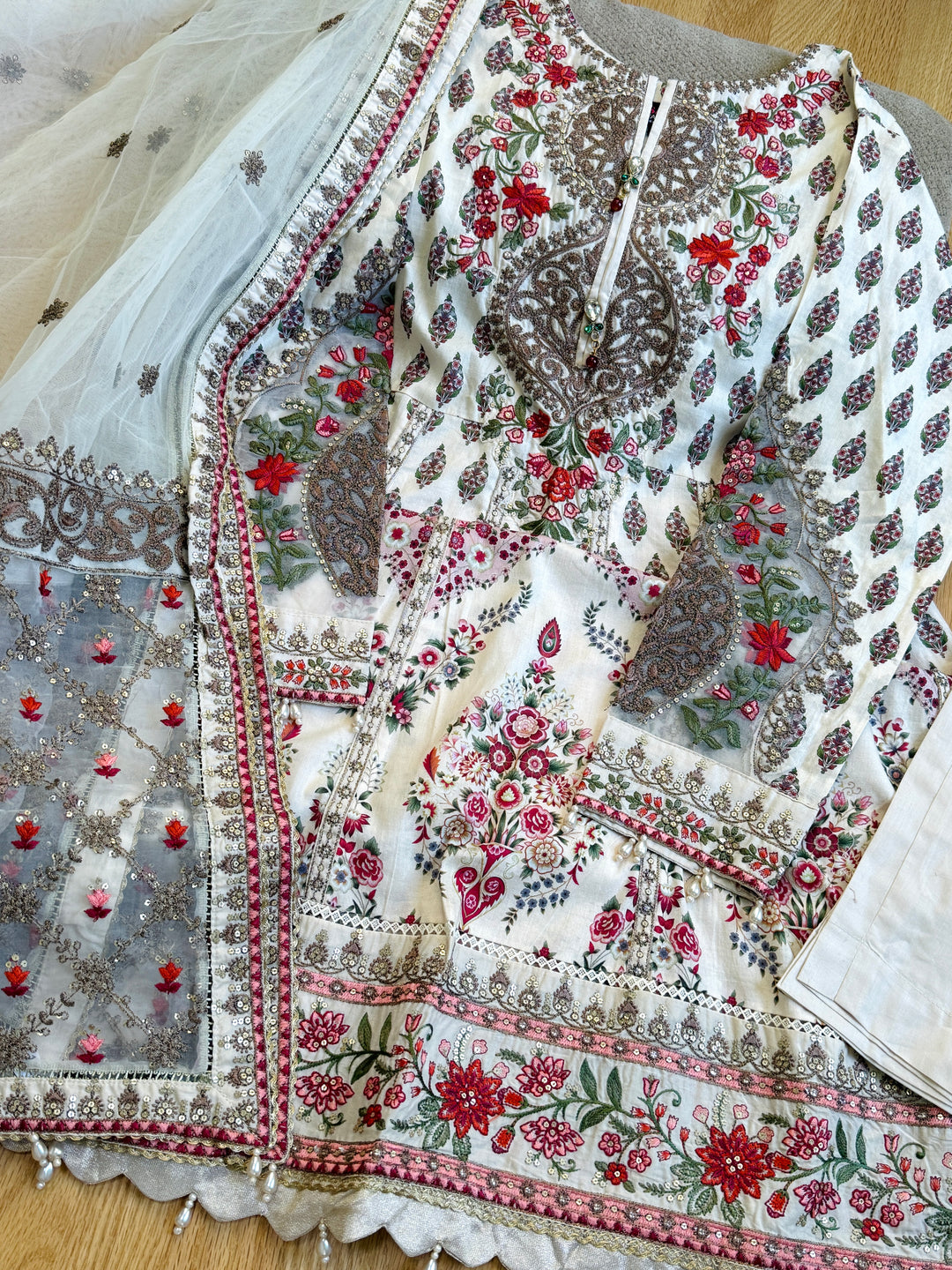 EMBROIDERED PARTYWEAR FROCK ALPW151