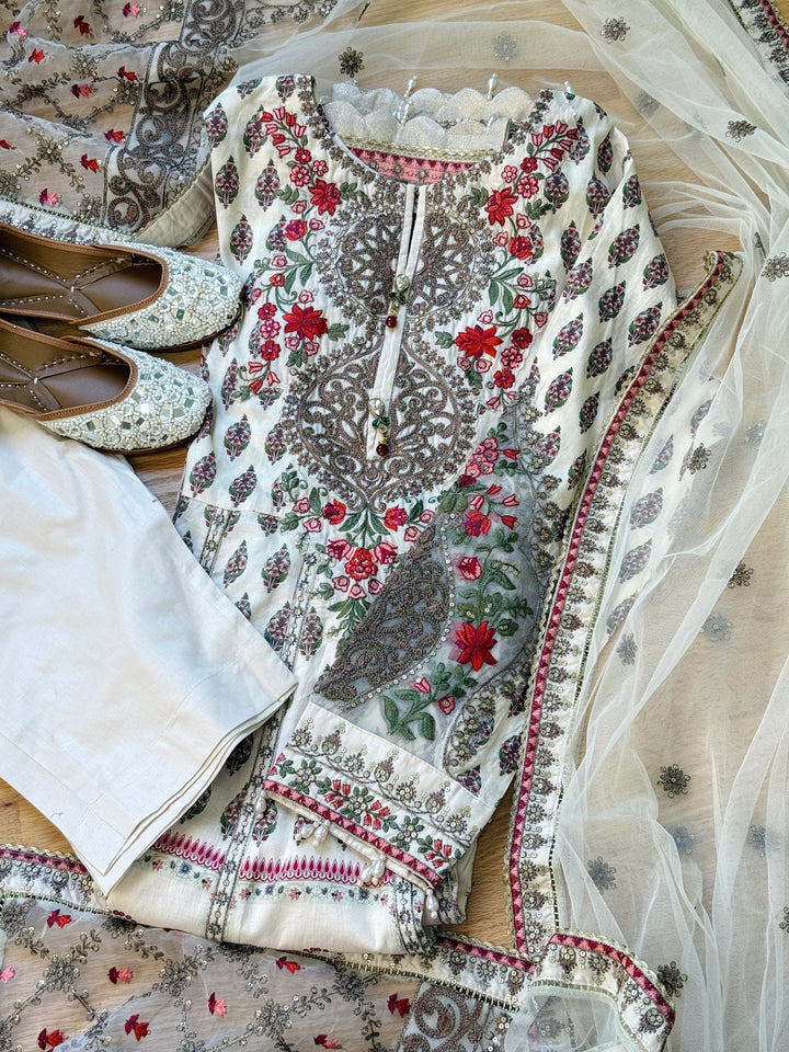 EMBROIDERED PARTYWEAR FROCK ALPW151